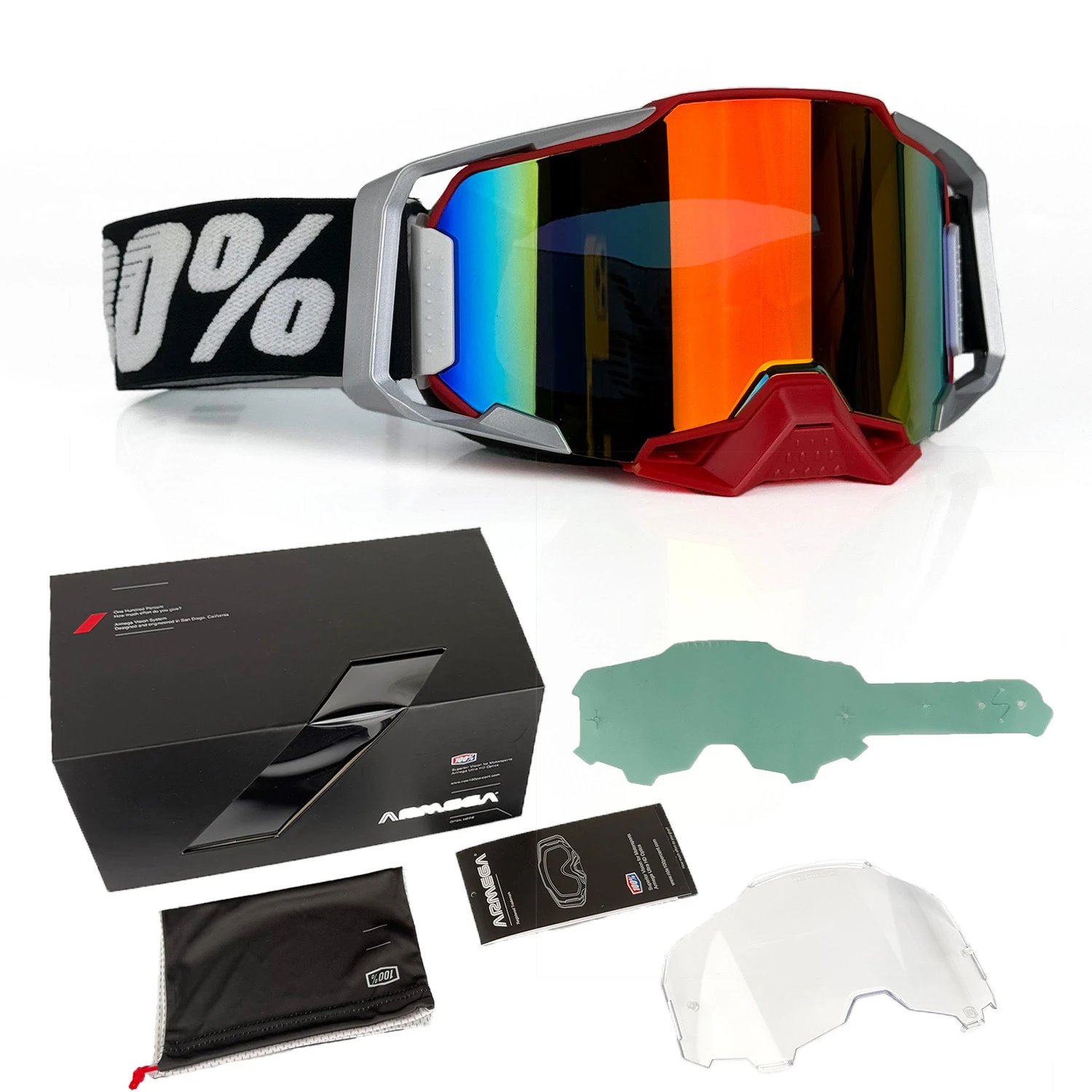 100% Eyewear Armega motocross goggles image 3