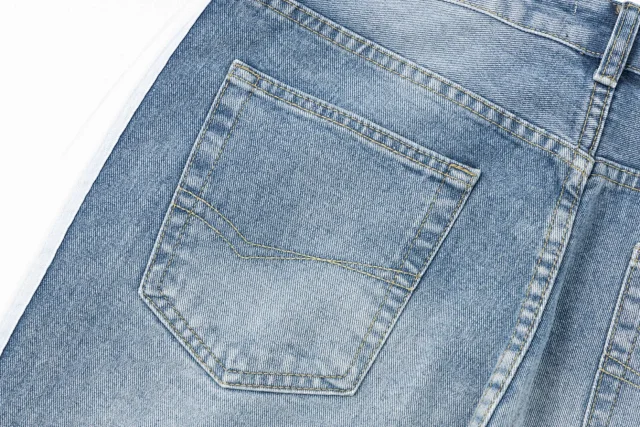Unbranded Jeans Loose straight-leg with contrast side stripes product detail image 7