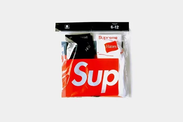 Supreme Socks Hanes Cushion Crew product detail image 4