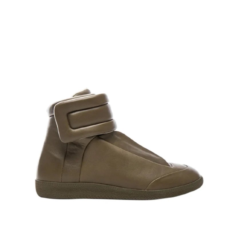 Unbranded Boots High-Top Padded Strap — Khaki
