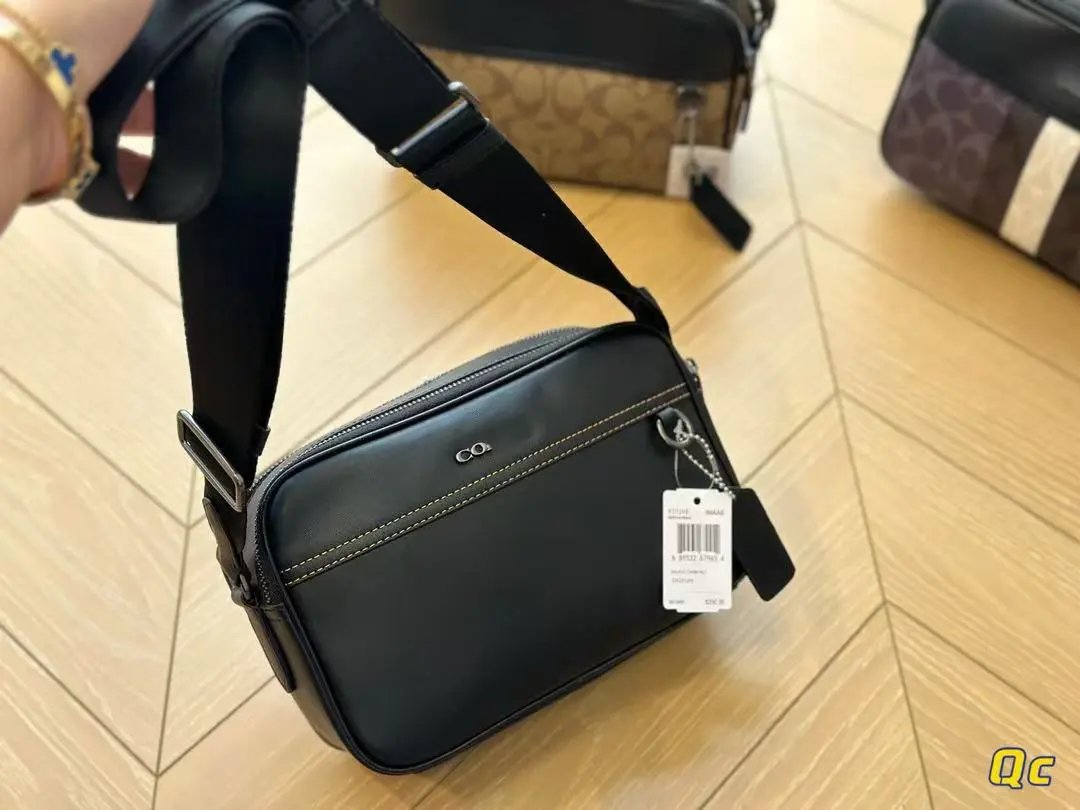 Unbranded Crossbody Bags C4149 Adjustable-Strap Monogram Bag — c4149 genuine leather (plastic seal, gift box, dust bag)