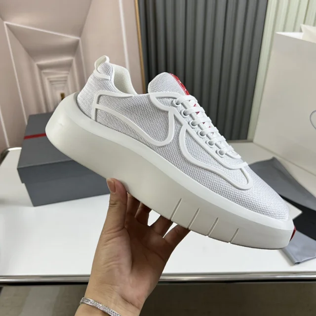 Unbranded Sneakers Mesh lace-up with chunky platform soles product detail image 2