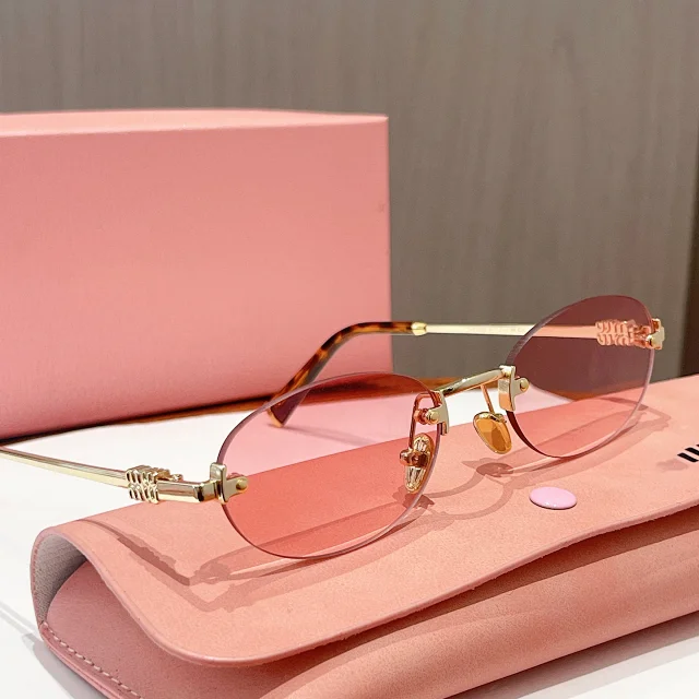 Unbranded Eyewear EF63008 Rimless Oval Glasses product detail image 2