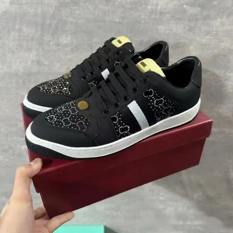 Gucci Sneakers Screener low-top lace-up with Web stripes and GG pattern panels image 3
