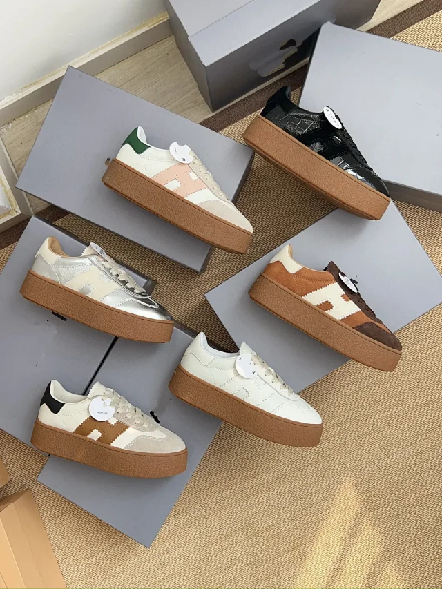 Hogan Sneakers Low-Top Platform with H Side Logo product detail image 17