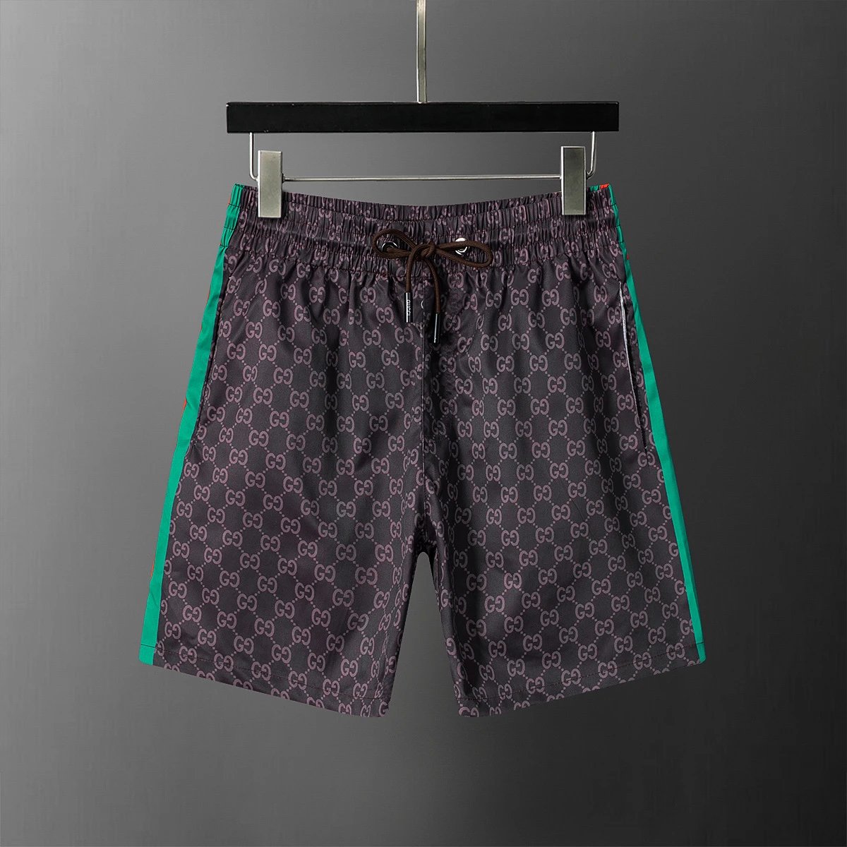 Unbranded Shorts Elastic-Waist — 28073 khaki color