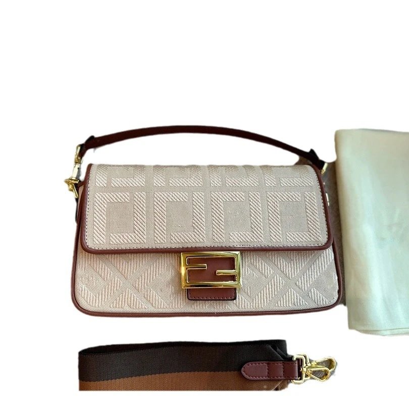 Unbranded Crossbody Bags Embroidered geometric flap bag image 5