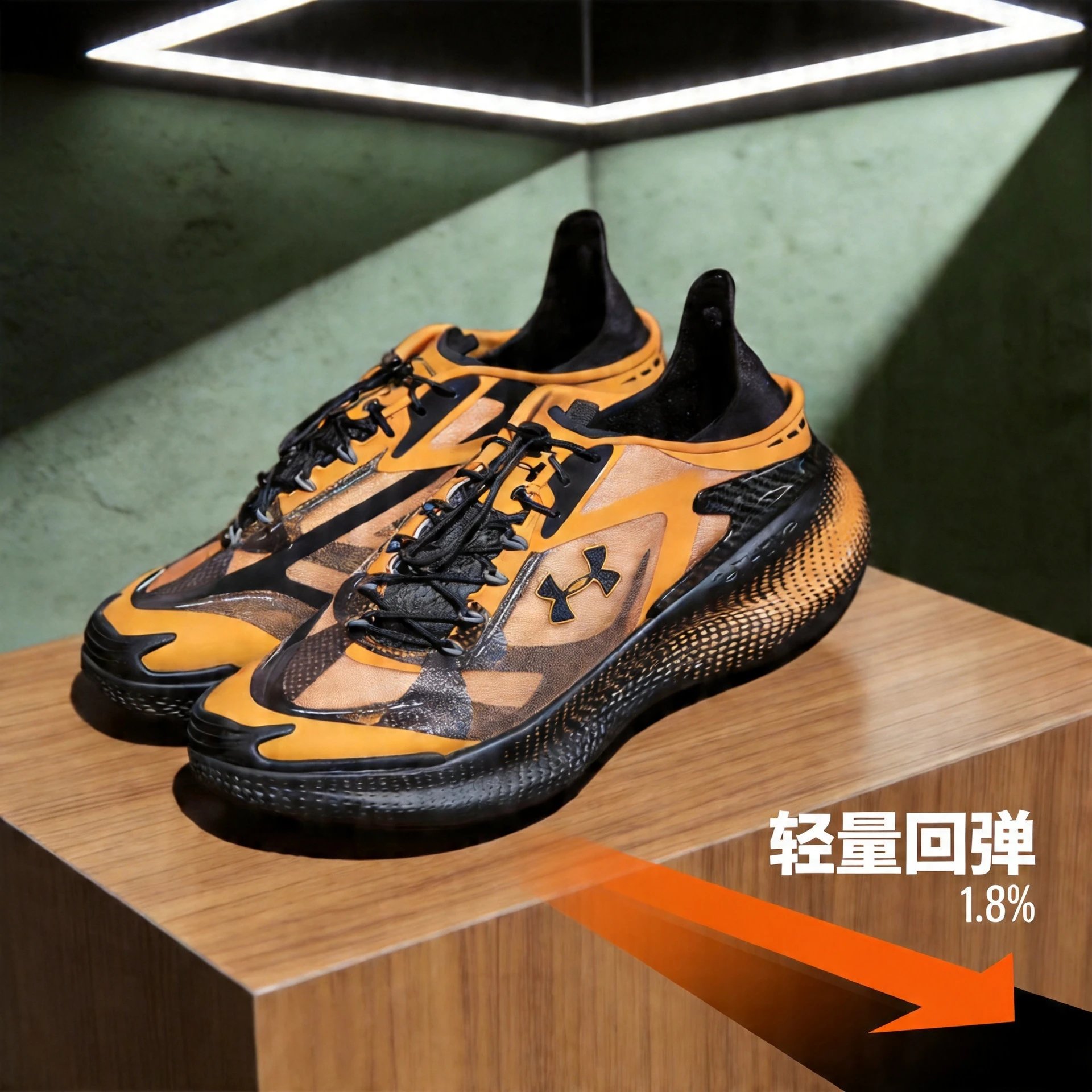 Under Armour Sneakers Flow-cushioned low-top lace-up product image