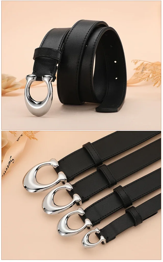 Unbranded Belts C-Shaped Buckle Belt product detail image 14