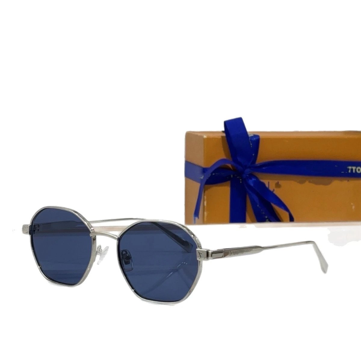 Louis Vuitton Eyewear Z2193U Geometric Metal-Frame Sunglasses image 4
