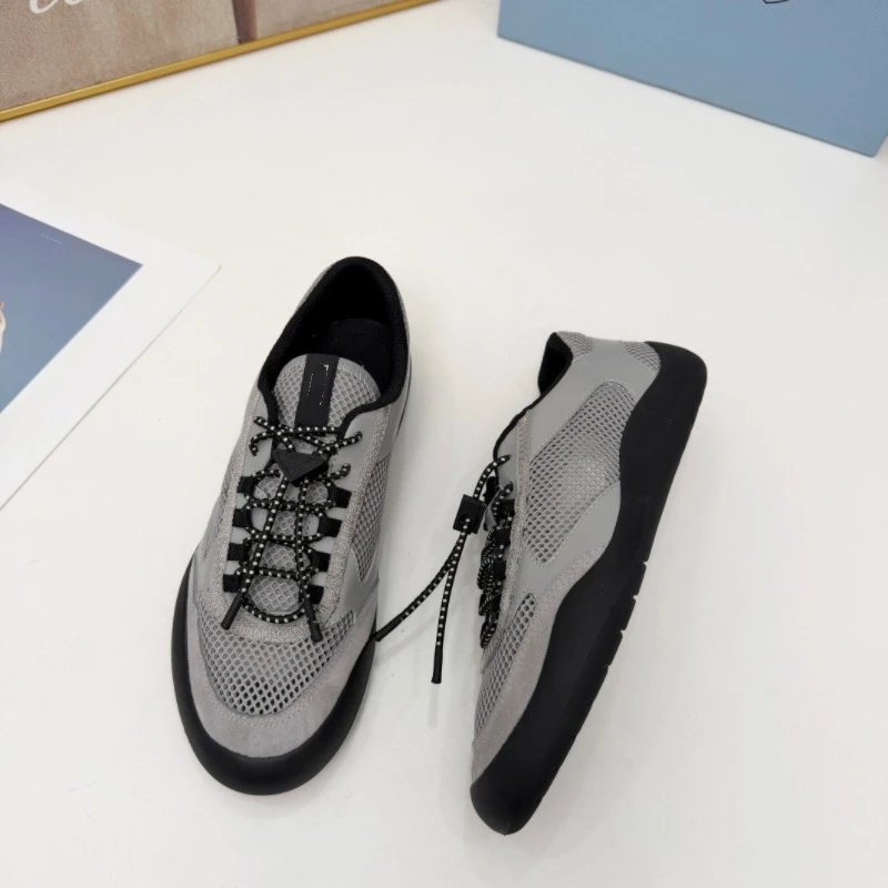 Unbranded Sneakers Low-Top Mesh Lace-Up — Style3