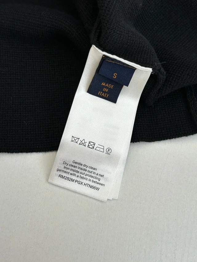 Unbranded Contrast-trim knit cardigan and trousers product detail image 9