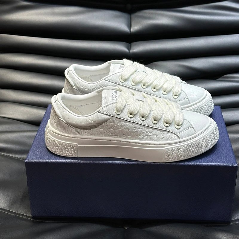 Dior Sneakers Low-Top Logo-Print — 07