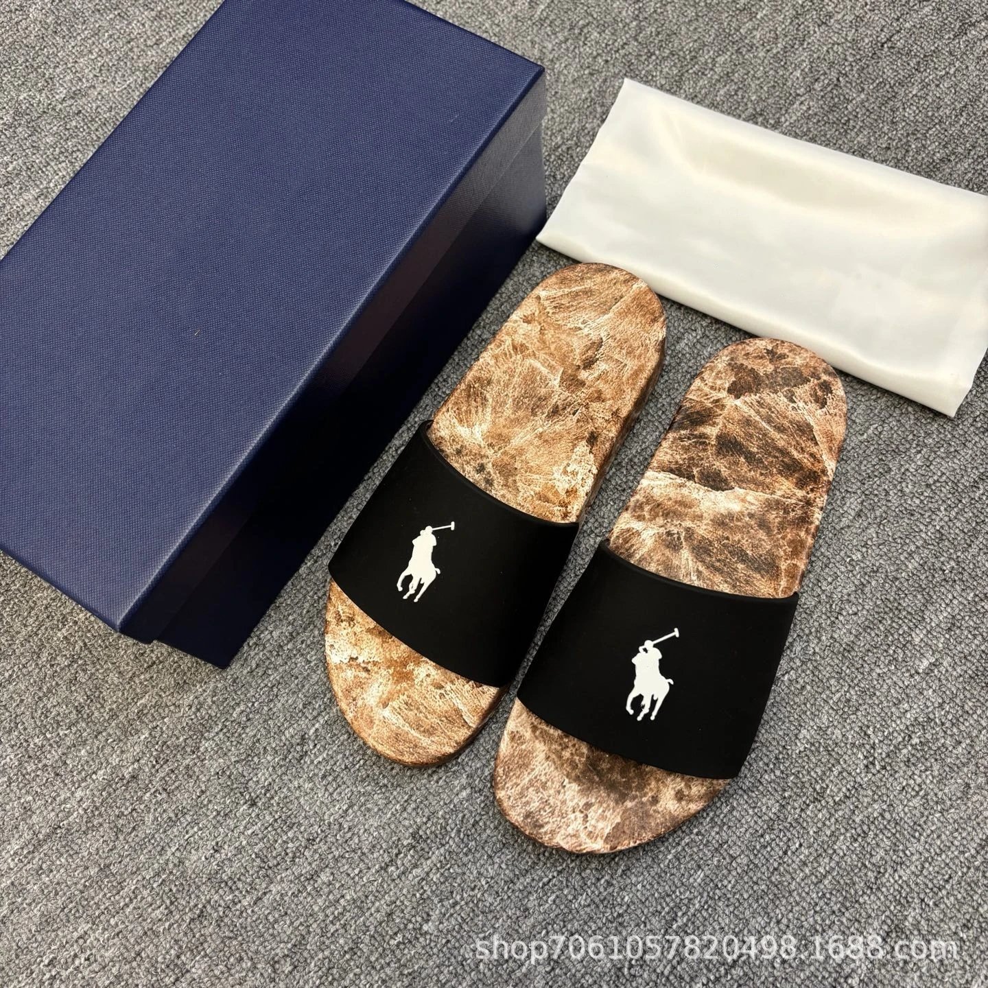 Unbranded Sandals Camouflage Footbed Slide image 4