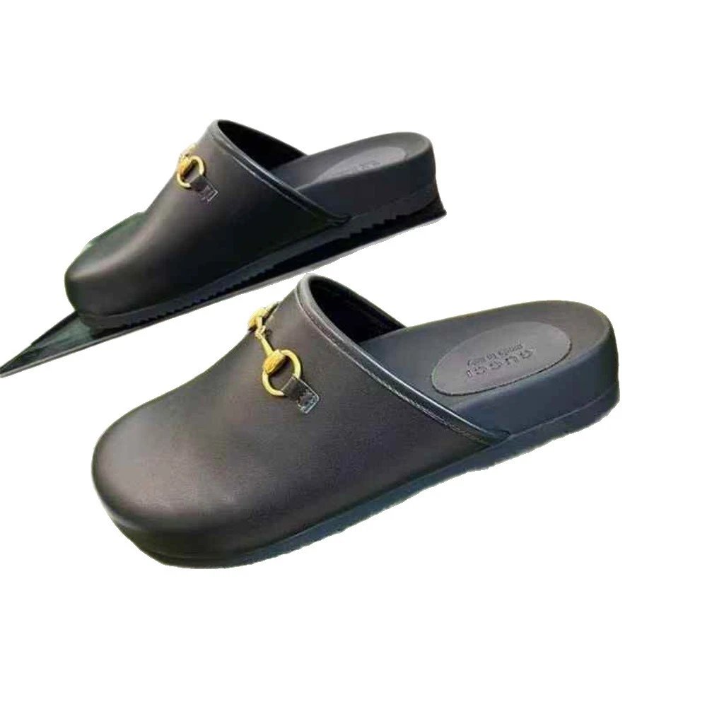 Gucci Slippers GG Monogram Horsebit Mules image 5