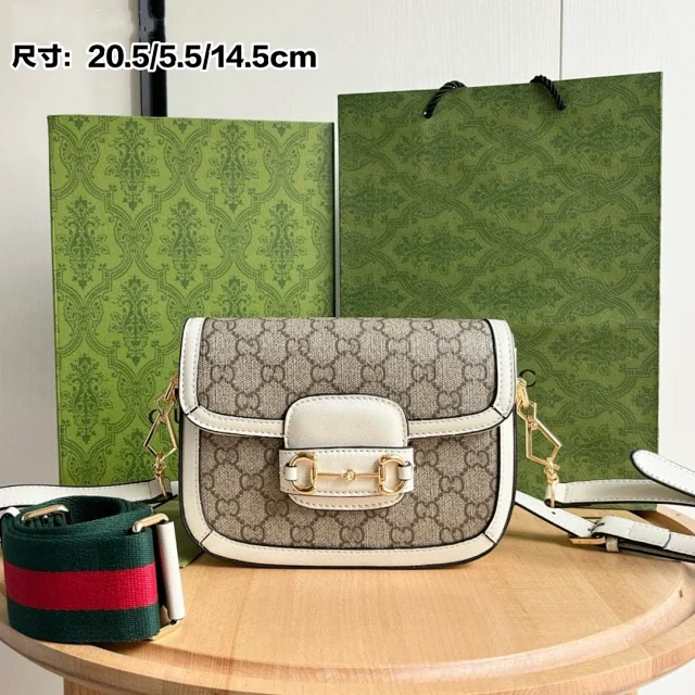 Gucci Crossbody Bags Horsebit 1955 saddle bag product detail image 9