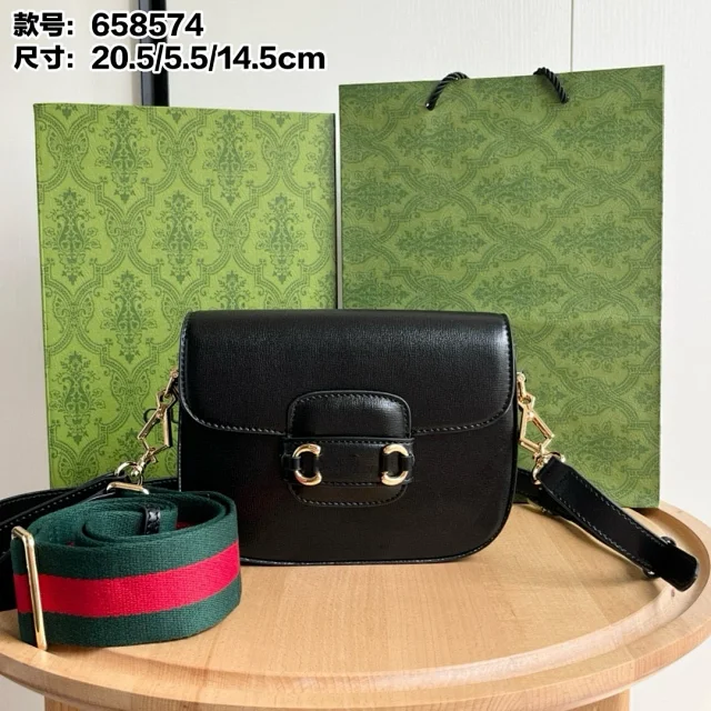 Gucci Crossbody Bags Horsebit 1955 saddle bag product detail image 10