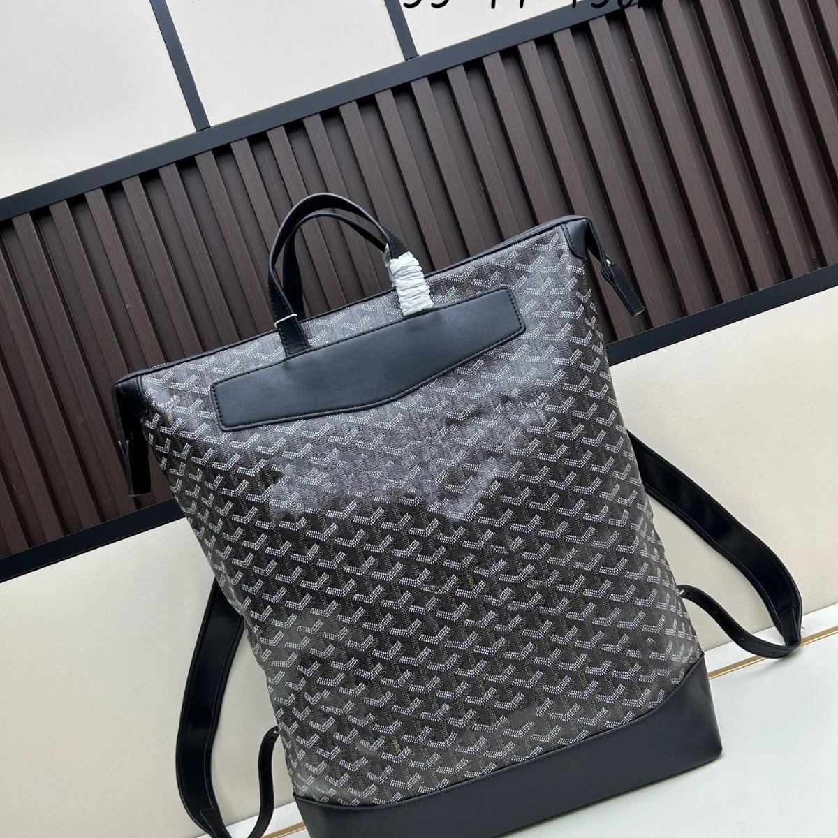 Goyard Backpacks Chevron Monogram Backpack with Top Handles product image