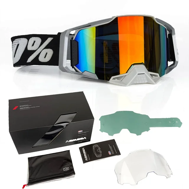 100% Eyewear Armega motocross goggles product detail image 1