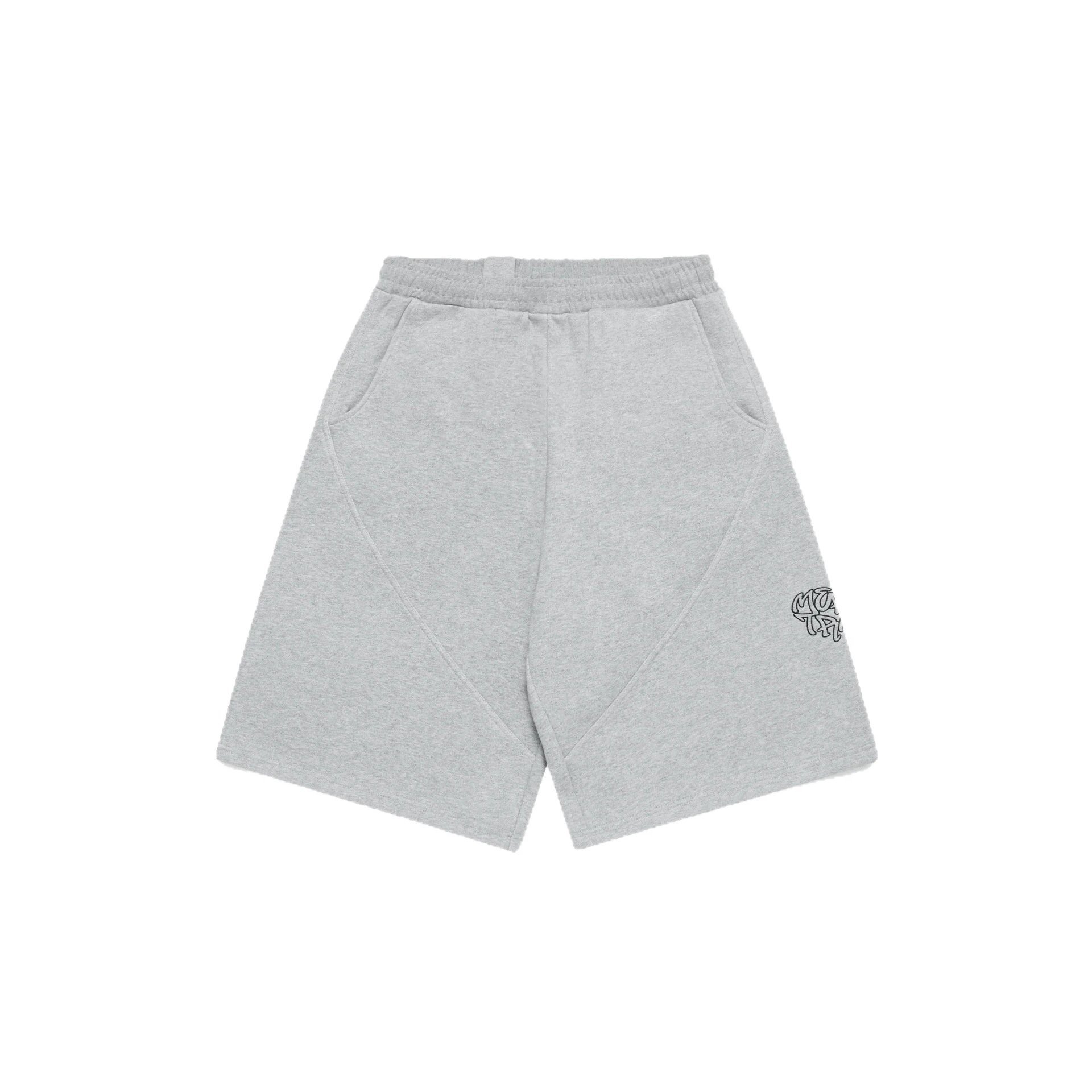 Unbranded Shorts Embroidered Letter Sweat with Contrast Pocket Inserts image 5