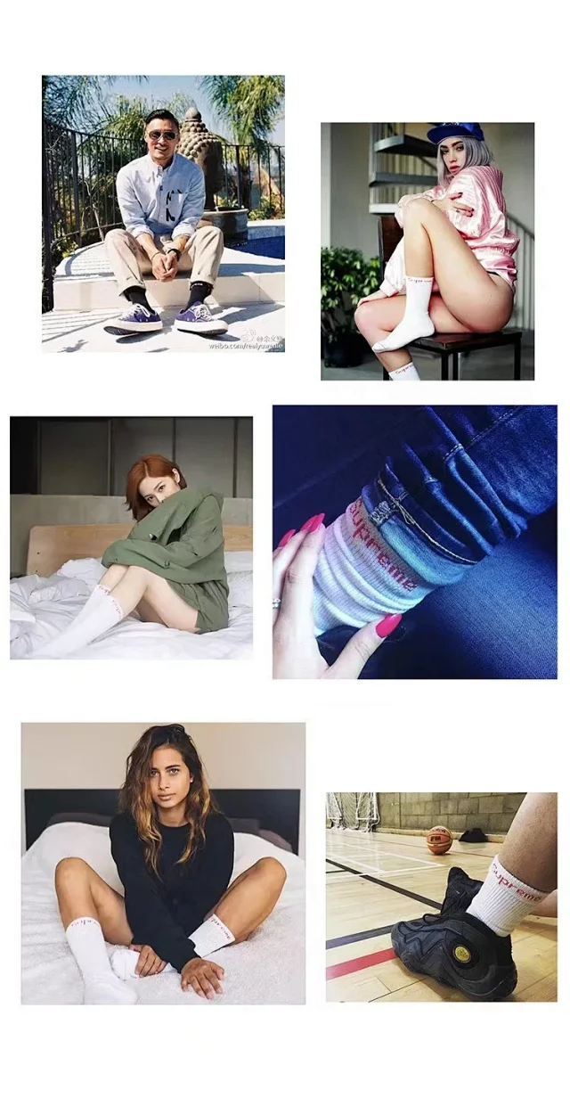 Supreme Socks Hanes Cushion Crew product detail image 1
