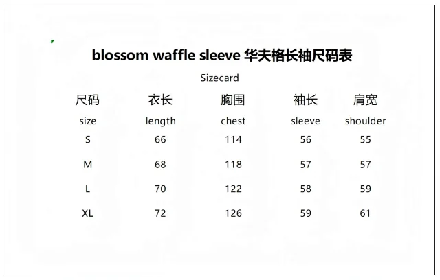 Derschutze Shirts Waffle-Weave Long-Sleeve Shirt with Cherry Blossom Embroidery product detail image 1