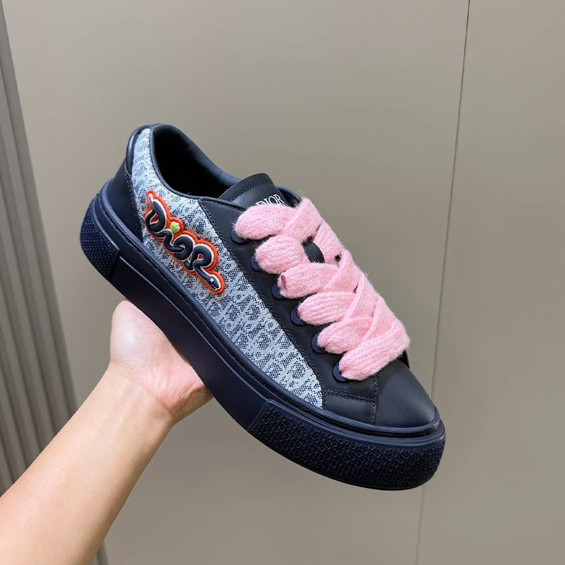 Dior Sneakers Low-Top Logo-Print image 3