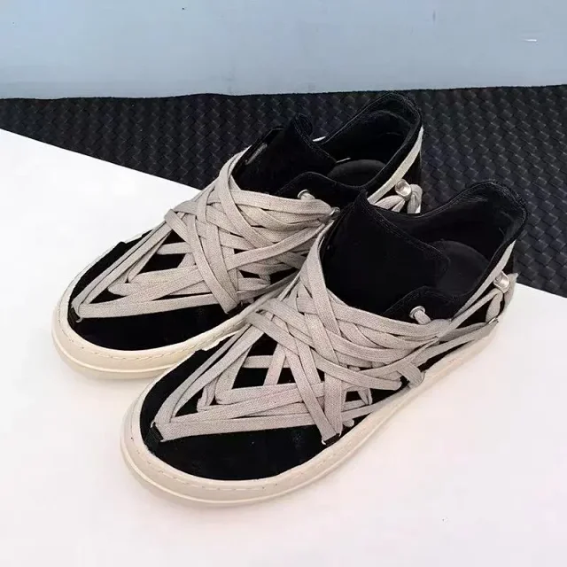 Unbranded Sneakers Low-Top with Wrapped Lace Design product detail image 21
