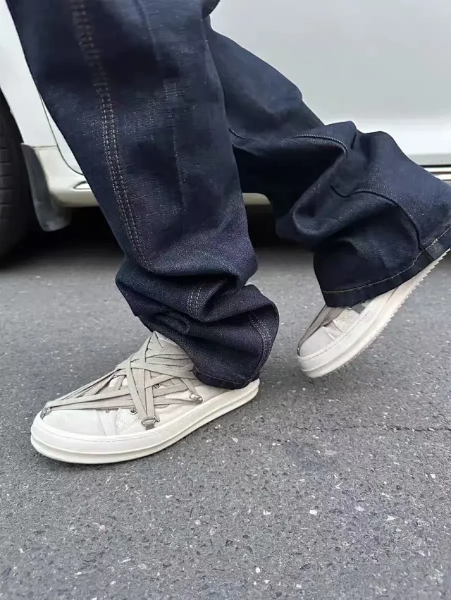 Unbranded Sneakers Low-Top with Wrapped Lace Design product detail image 23