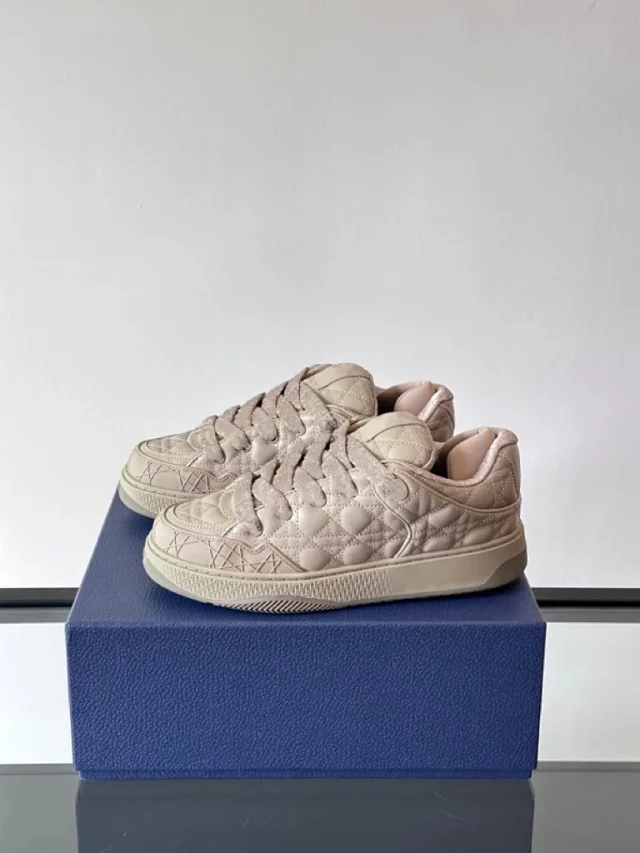 Unbranded Sneakers Low-Top Quilted Lace-Up product detail image 11