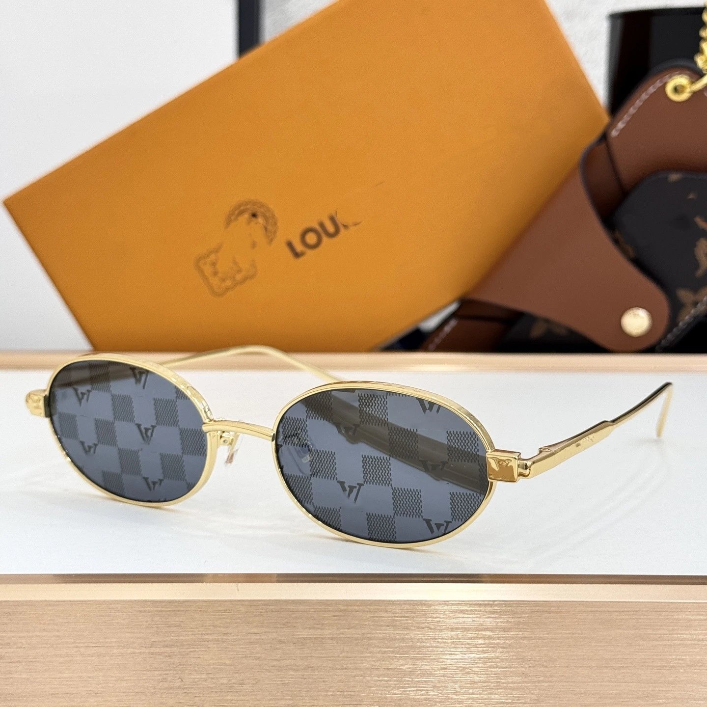 LOUI Eyewear Oval metal-frame — 6