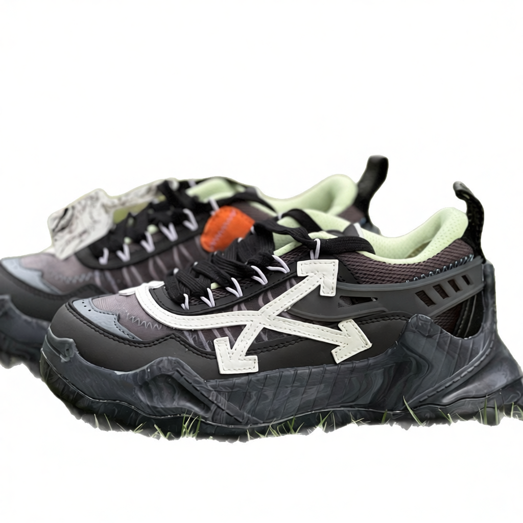 Unbranded Sneakers Chunky platform with arrow appliqué image 5