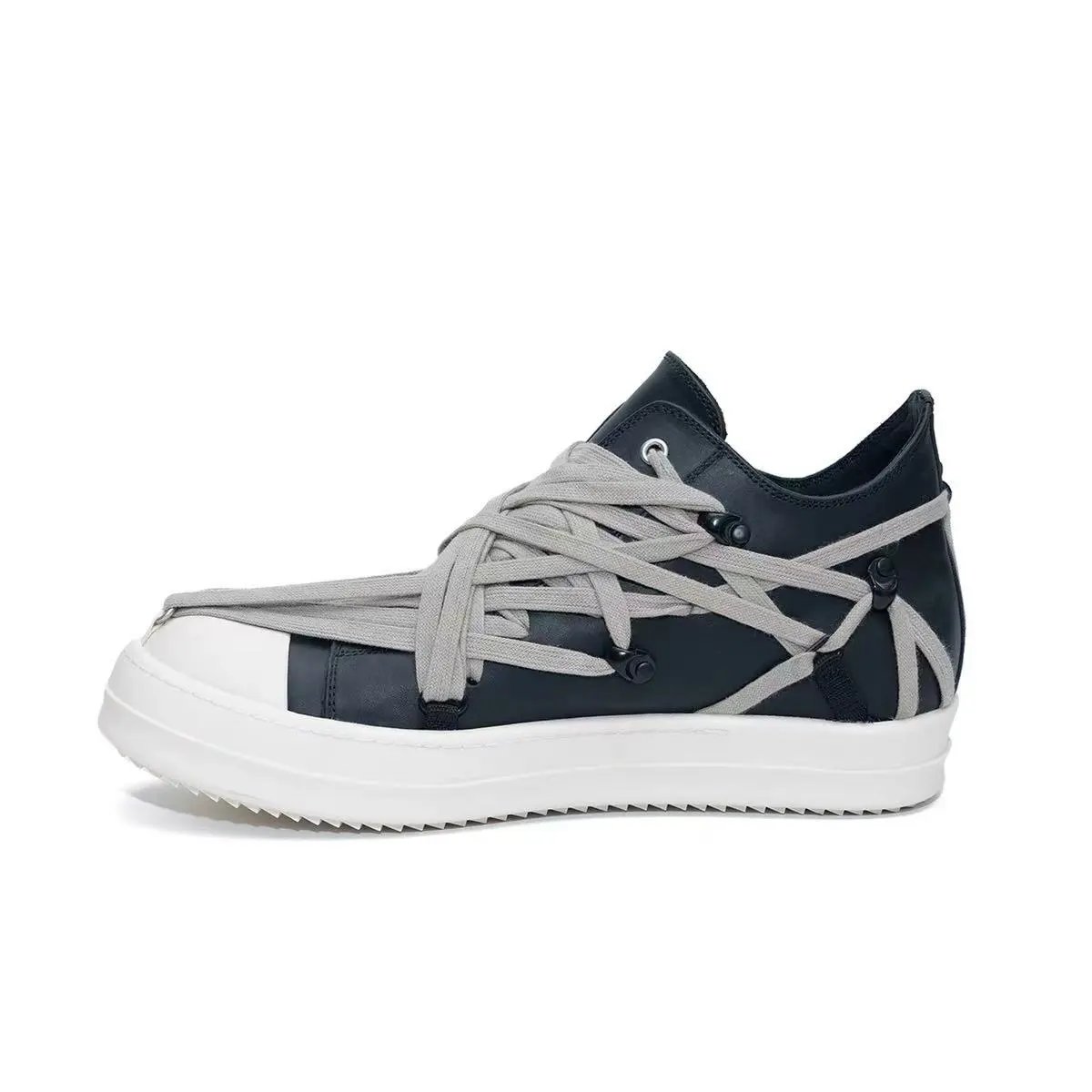 Unbranded Sneakers Low-Top with Wrapped Lace Design image 4