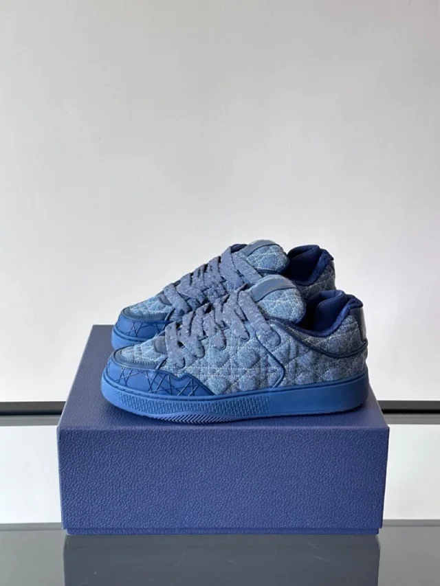 Unbranded Sneakers Low-Top Quilted Lace-Up product detail image 3