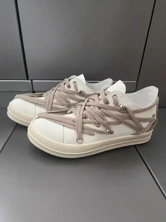 Unbranded Sneakers Low-Top with Wrapped Lace Design product detail image 18