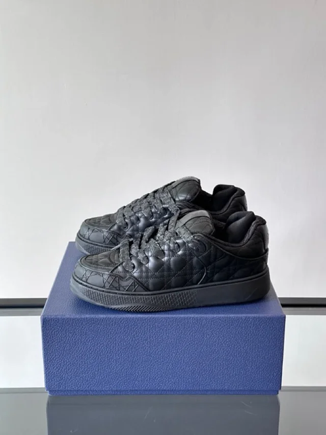 Unbranded Sneakers Low-Top Quilted Lace-Up product detail image 8