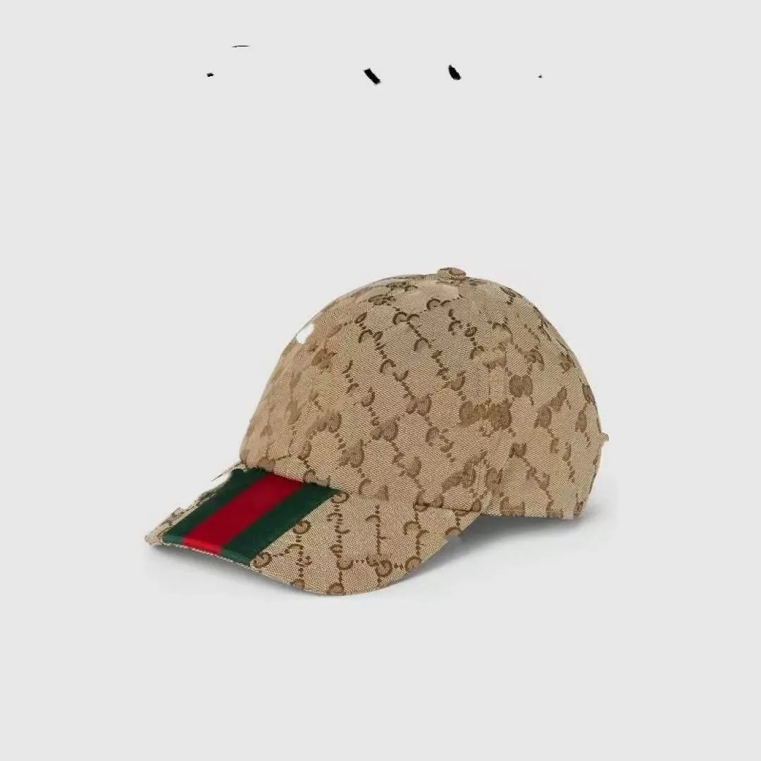Gucci Hats GG monogram web stripe baseball cap image 2