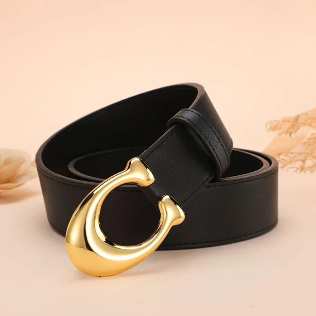 Unbranded Belts C-Shaped Buckle Belt product detail image 29