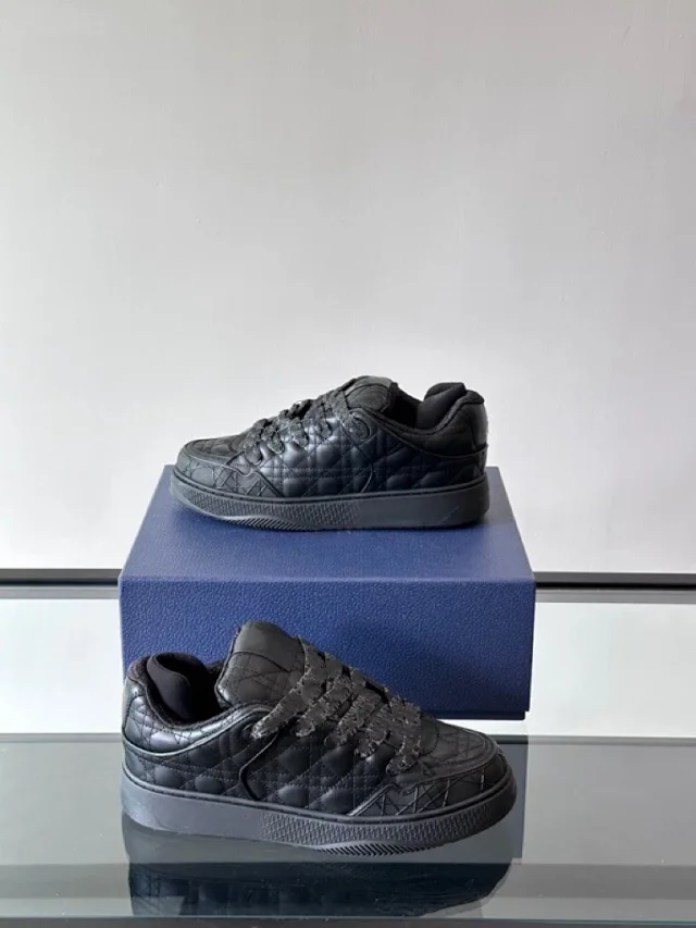 Unbranded Sneakers Low-Top Quilted Lace-Up product detail image 5
