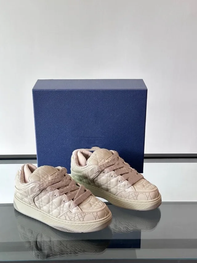 Unbranded Sneakers Low-Top Quilted Lace-Up product detail image 7