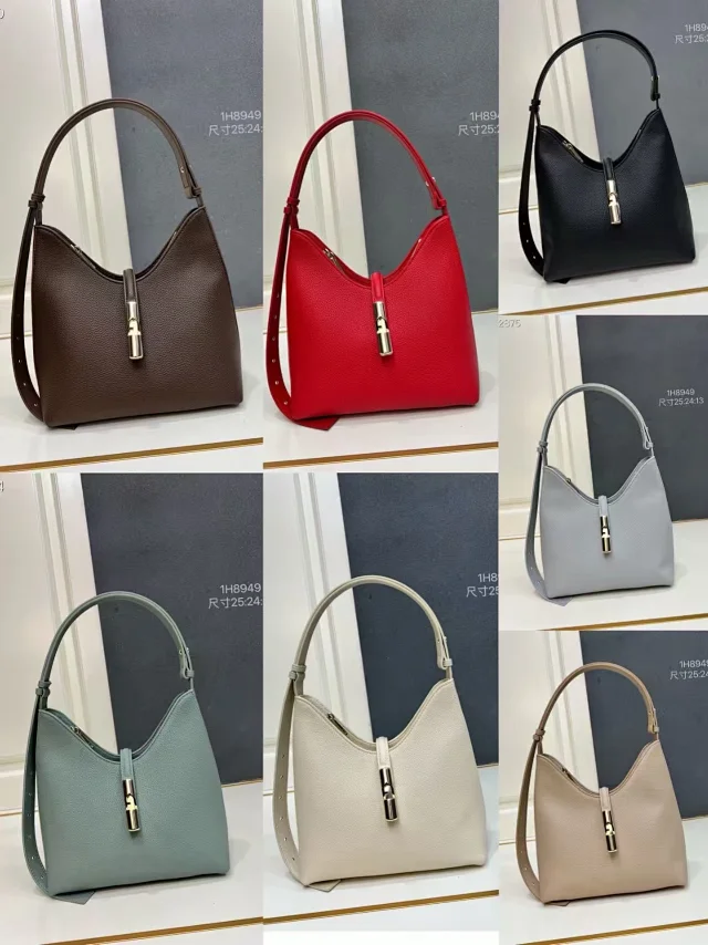 Unbranded Shoulder Bags 1H8949 pebbled hobo bag with adjustable strap and metal clasp product detail image 1