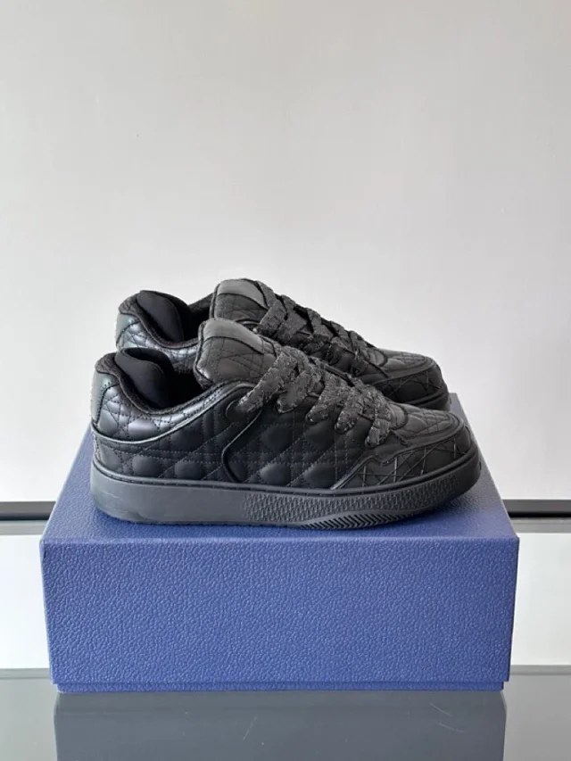 Unbranded Sneakers Low-Top Quilted Lace-Up product detail image 9