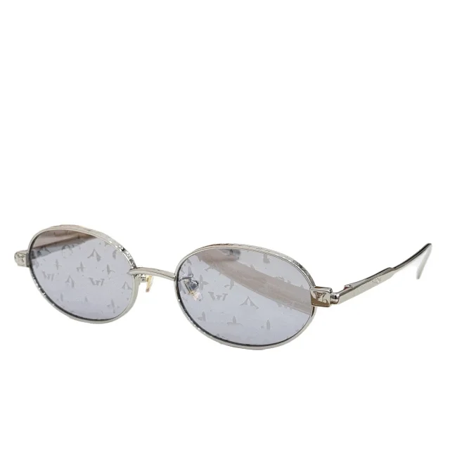 LOUI Eyewear Oval metal-frame product detail image 4