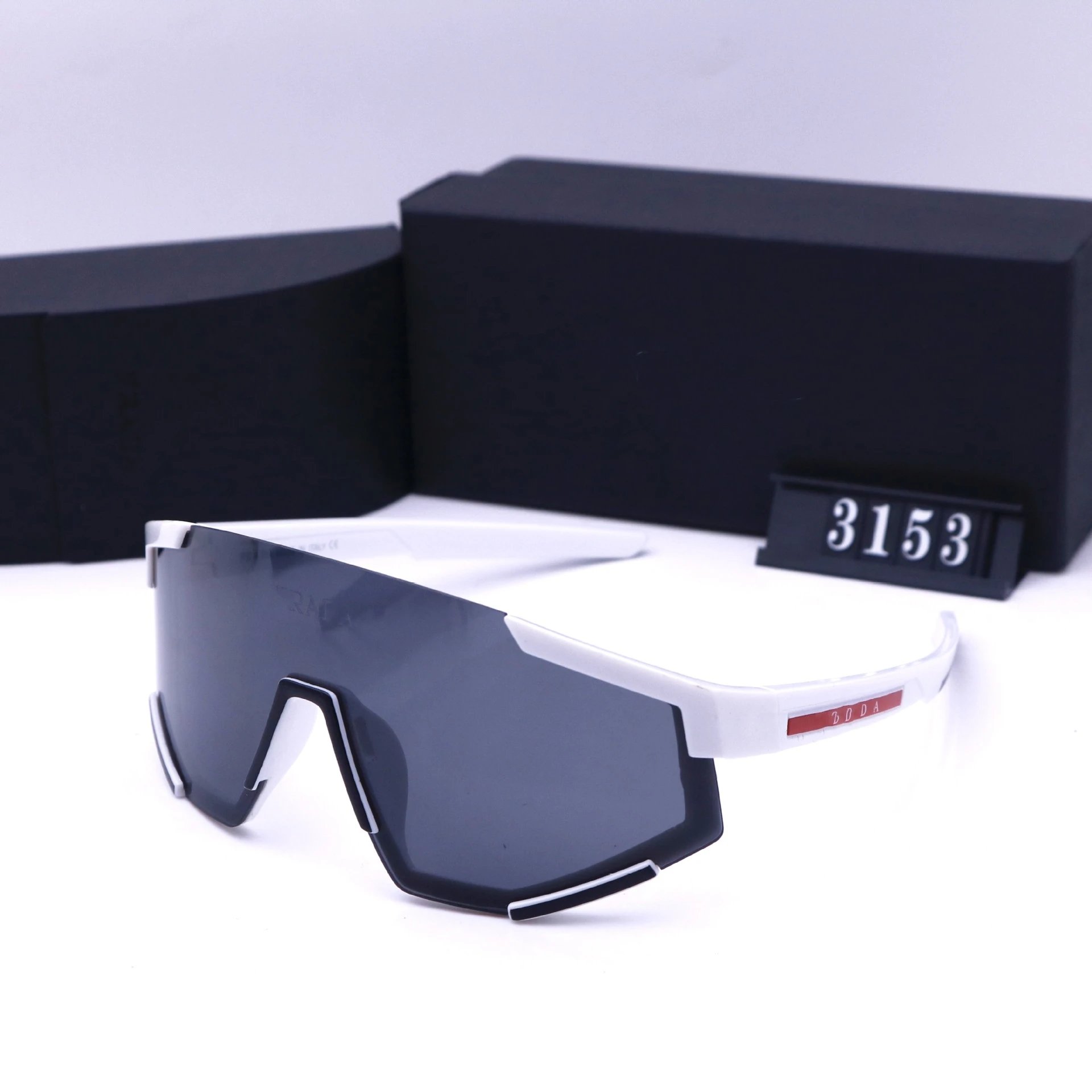 Prada Eyewear 3153 Shield Sunglasses — C6