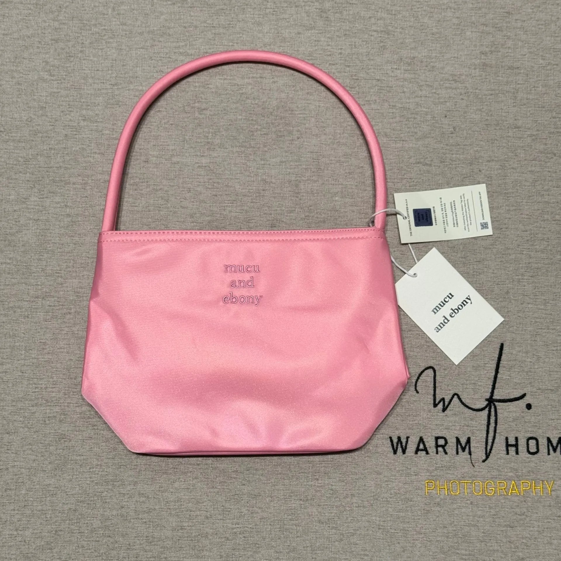 Mucu and Ebony Shoulder Bags Small top-handle bag — Milk powder