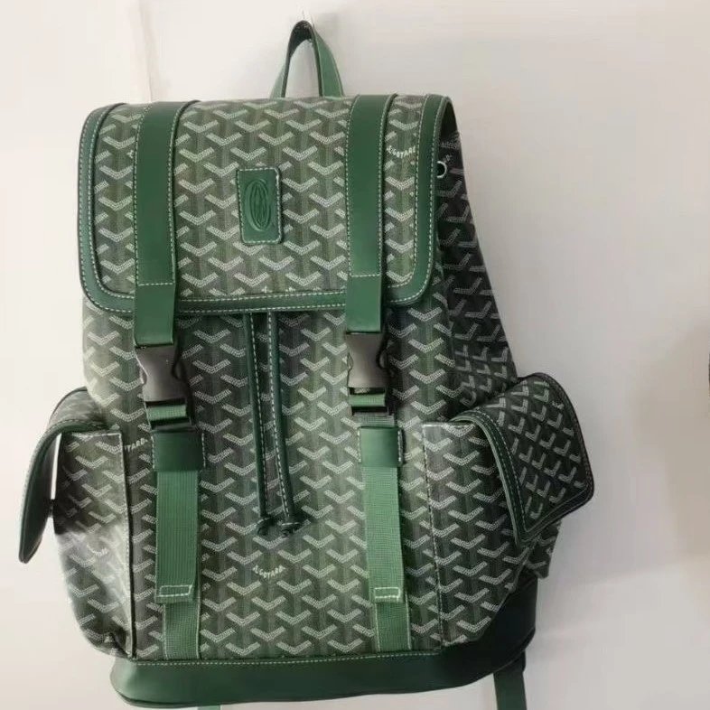 Goyard Backpacks Flap Backpack with Side Pockets image 3