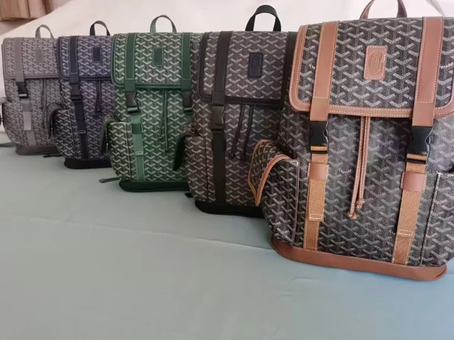 Goyard Backpacks Flap Backpack with Side Pockets product detail image 9