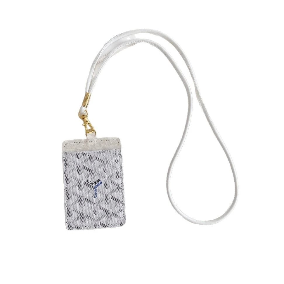 Goyard Wallets & Card Holders Chevron-print lanyard holder image 5