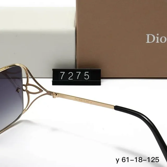 Dior Eyewear 7275 oversized square metal-frame sunglasses product detail image 8