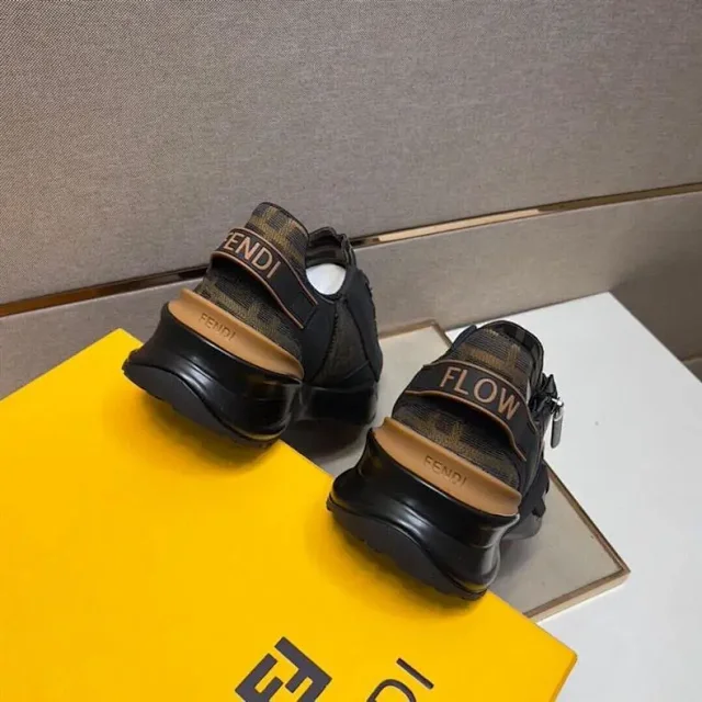 Fendi Sneakers Flow with FF monogram panels product detail image 5